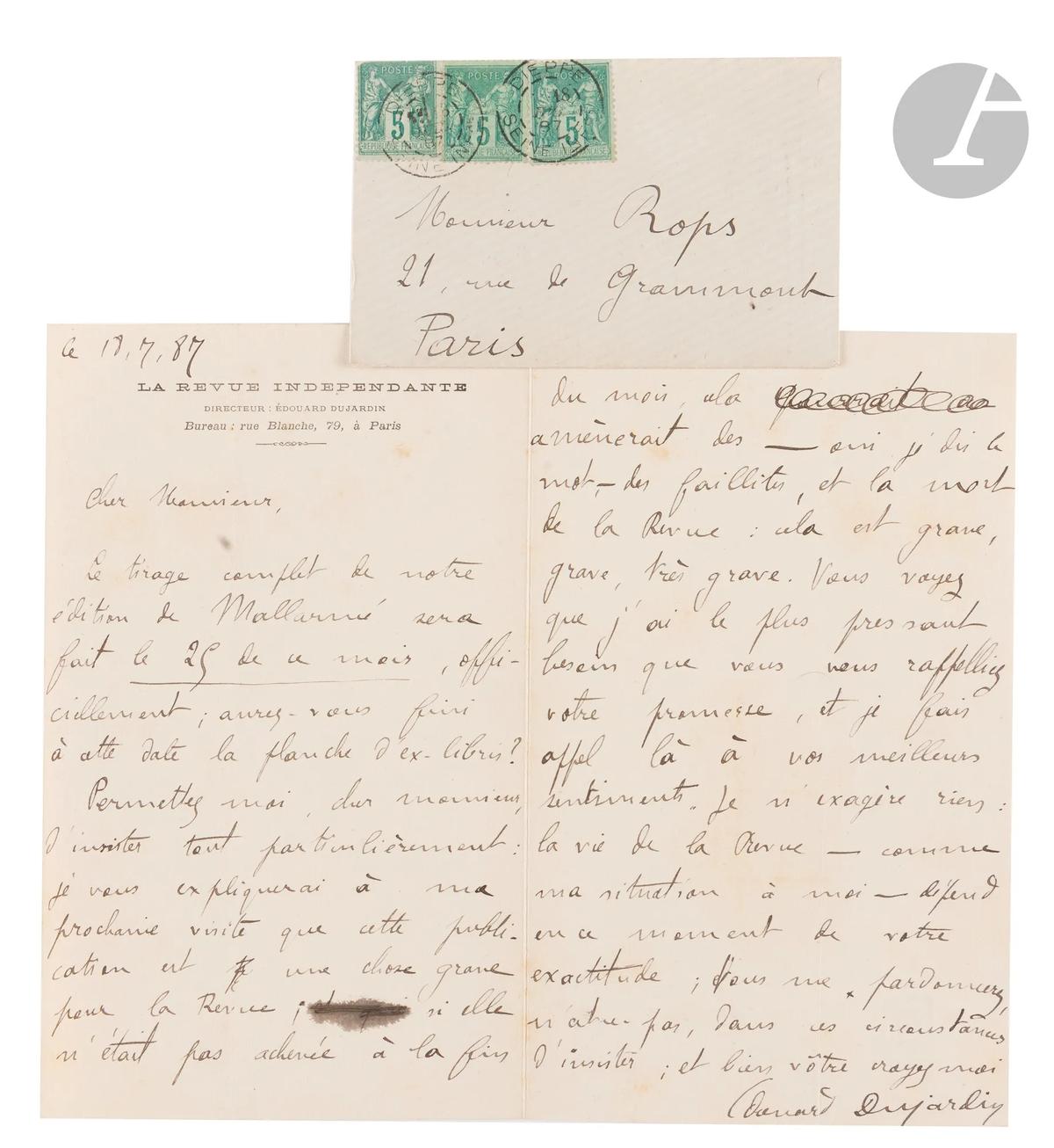 Illustration de la lettre