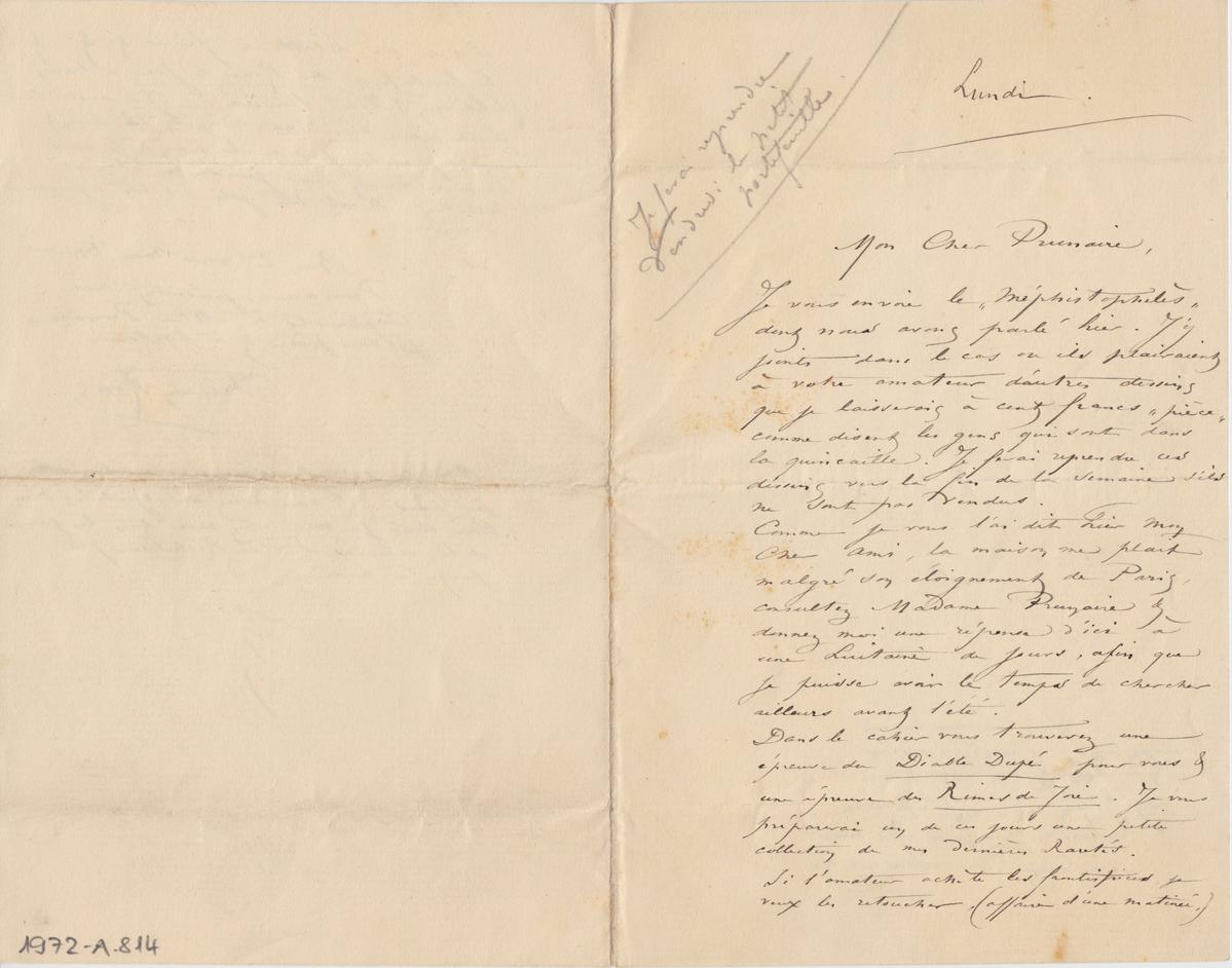 Illustration de la lettre