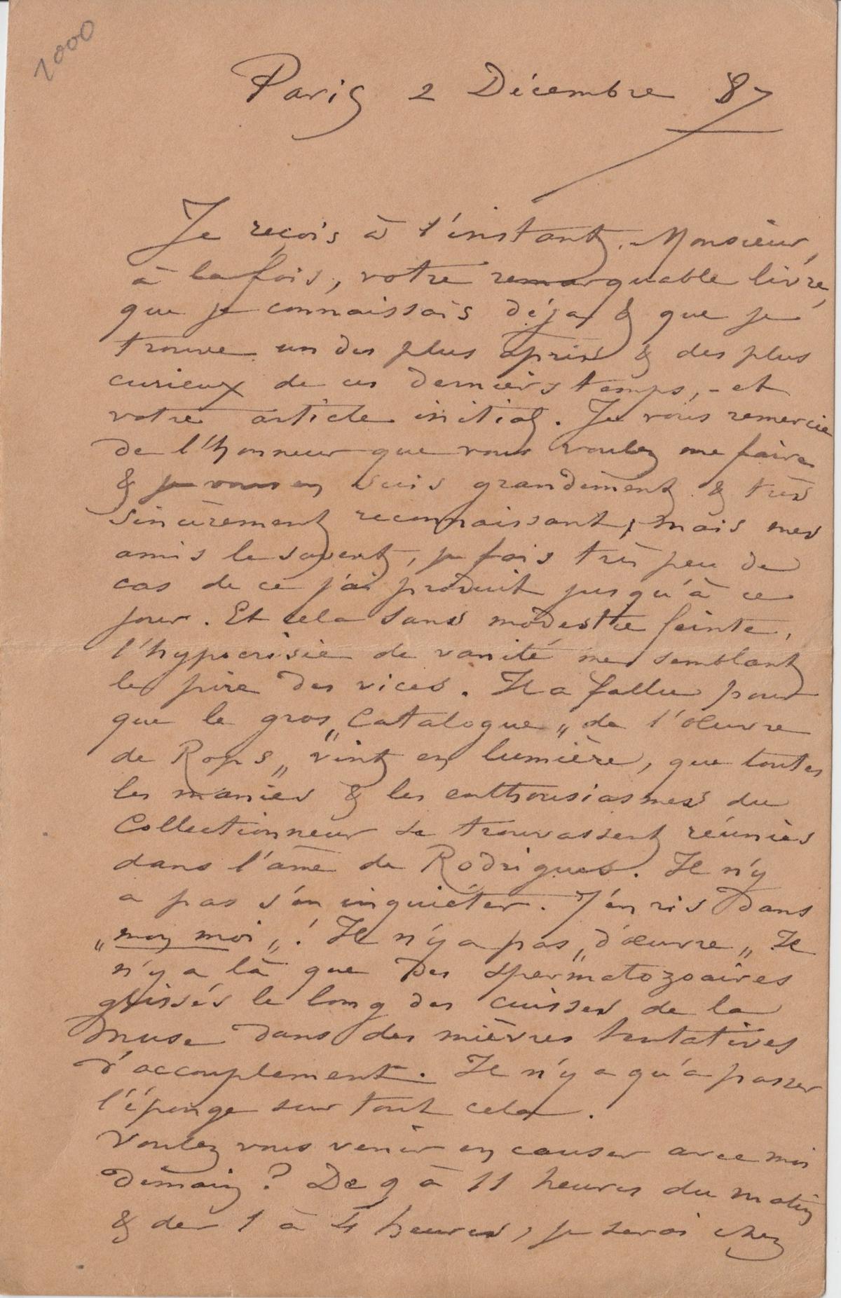 Illustration de la lettre