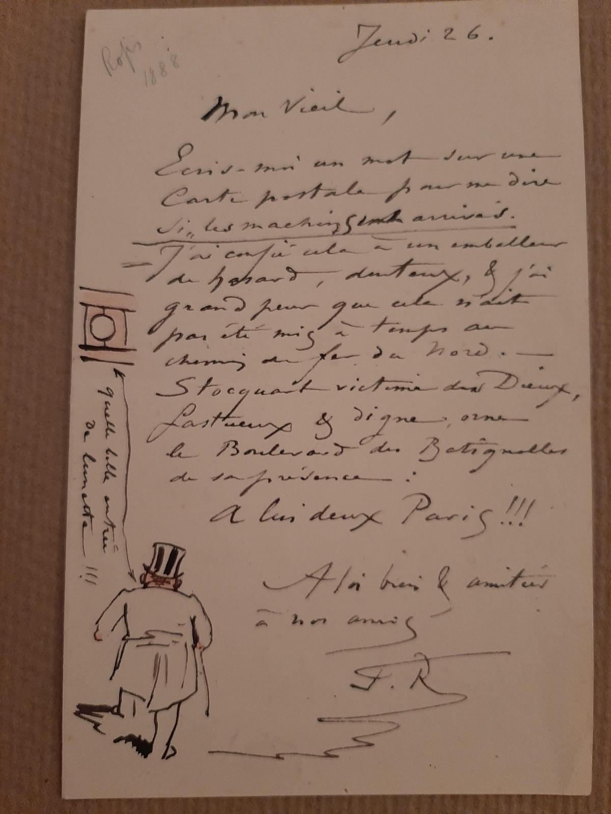 Illustration de la lettre