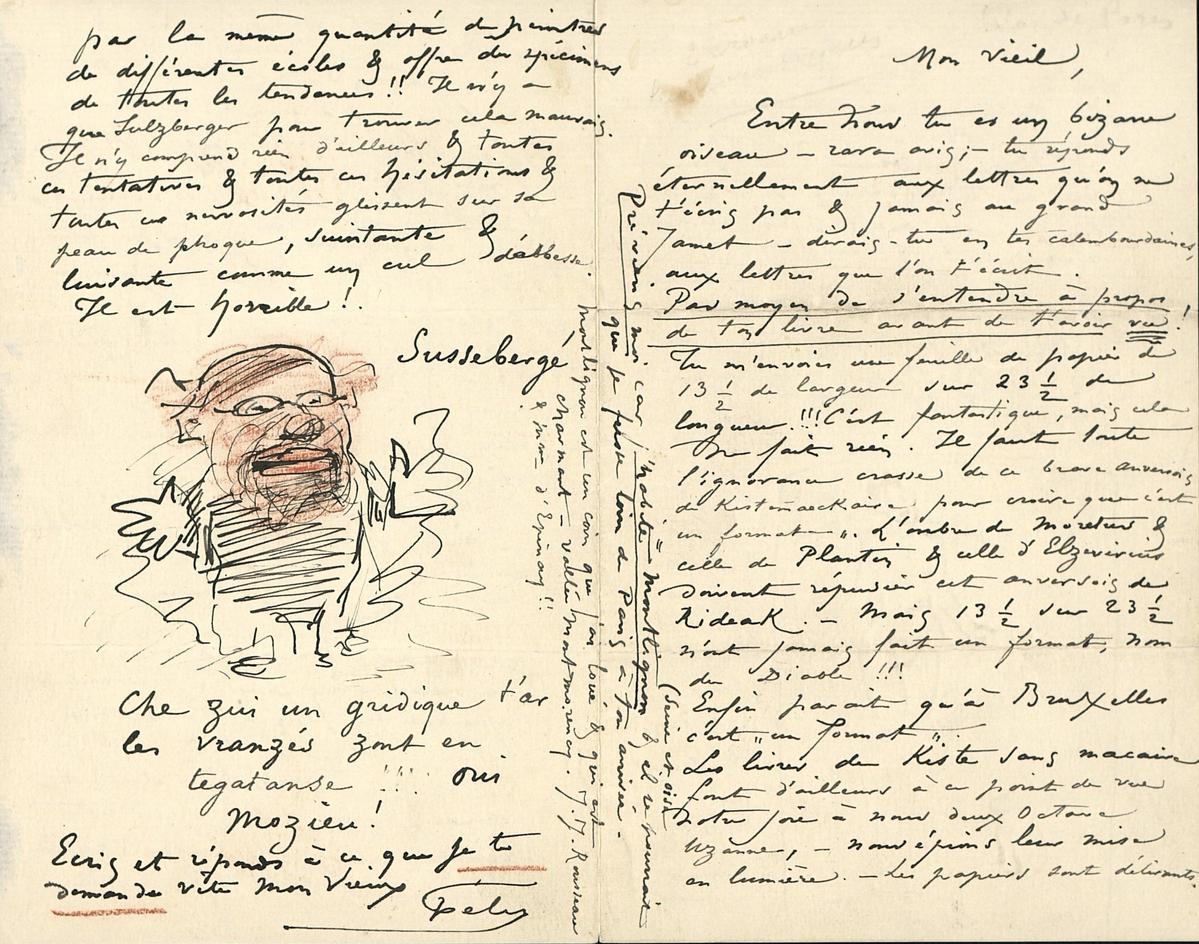 Illustration de la lettre