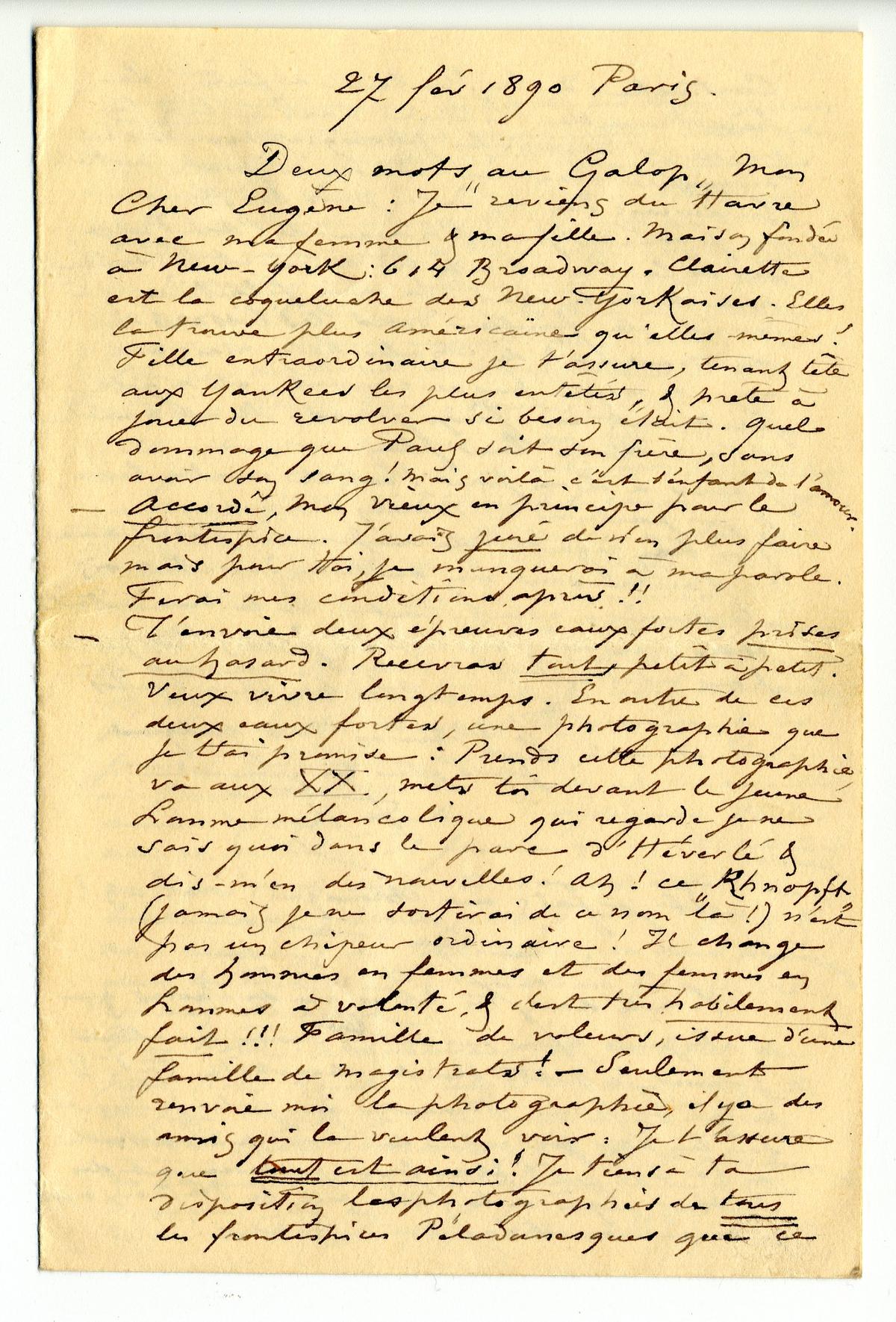 Illustration de la lettre