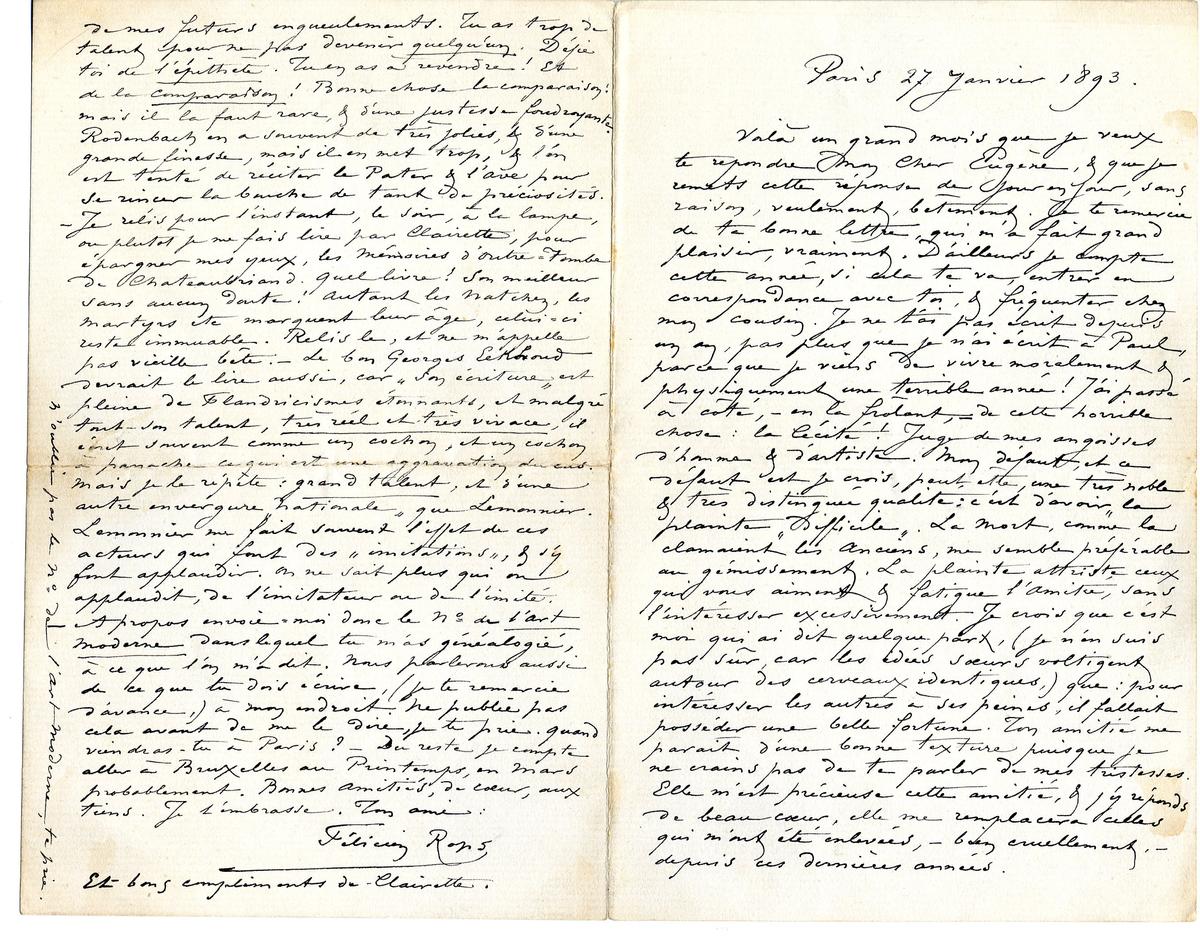 Illustration de la lettre