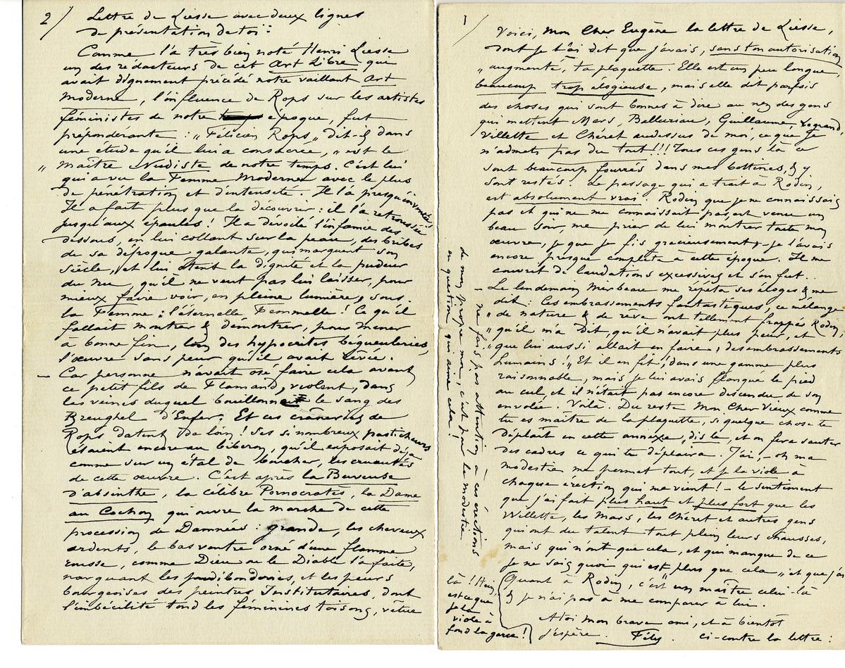 Illustration de la lettre