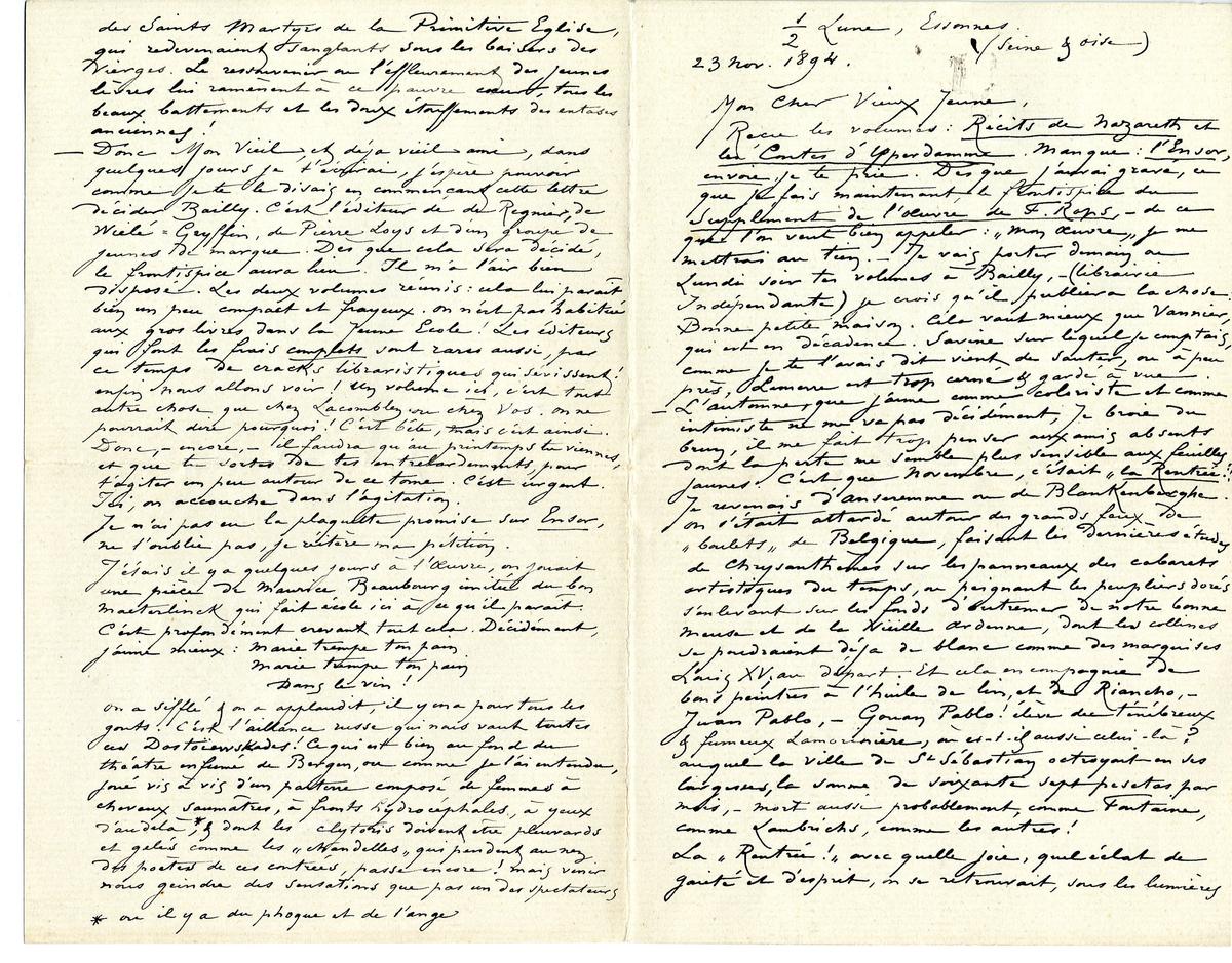 Illustration de la lettre