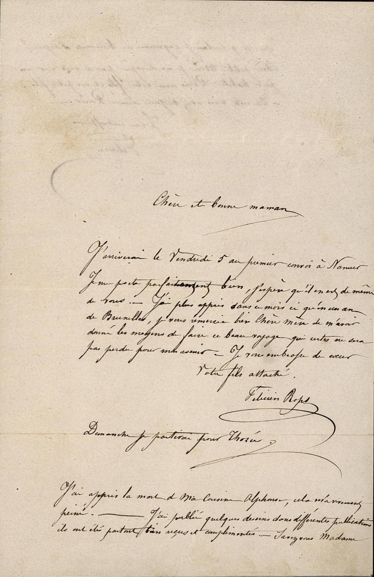 Illustration de la lettre