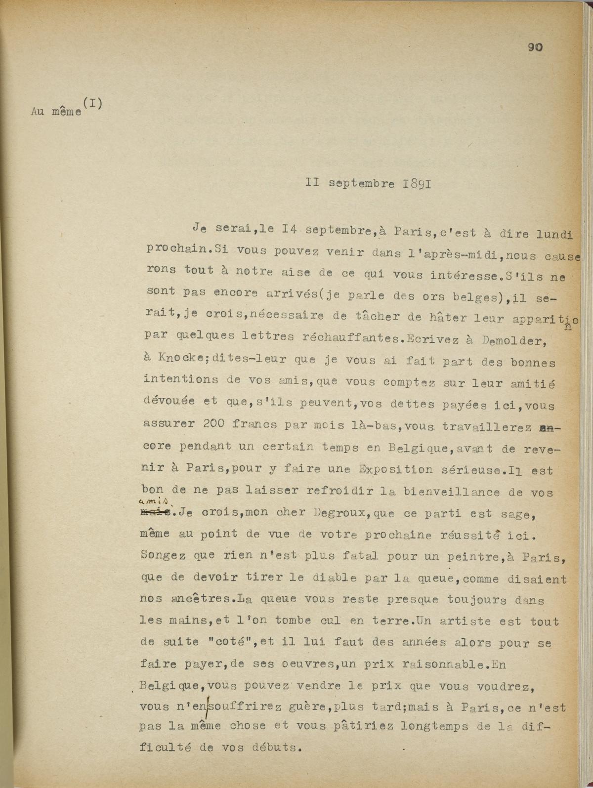 Illustration de la lettre