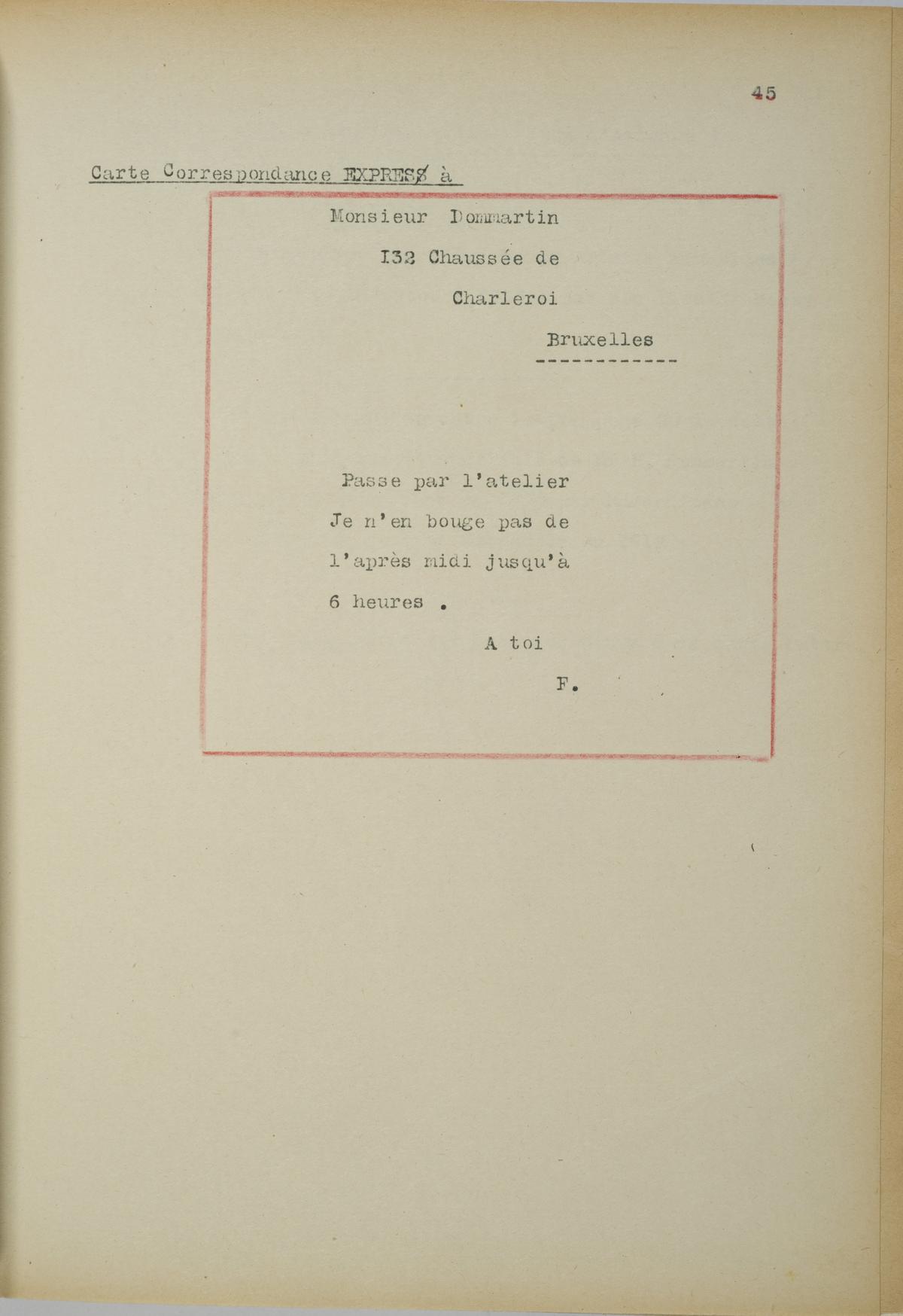 Illustration de la lettre