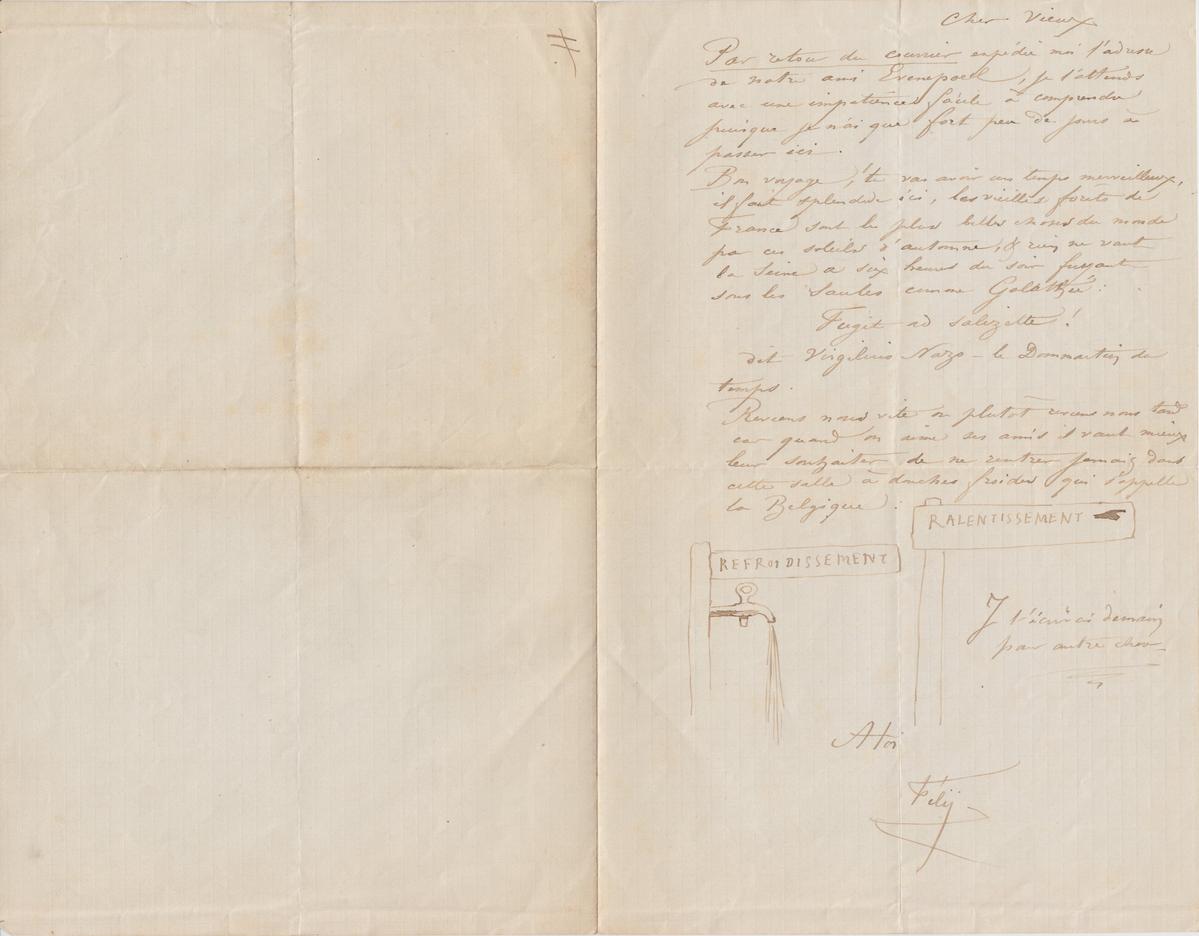 Illustration de la lettre