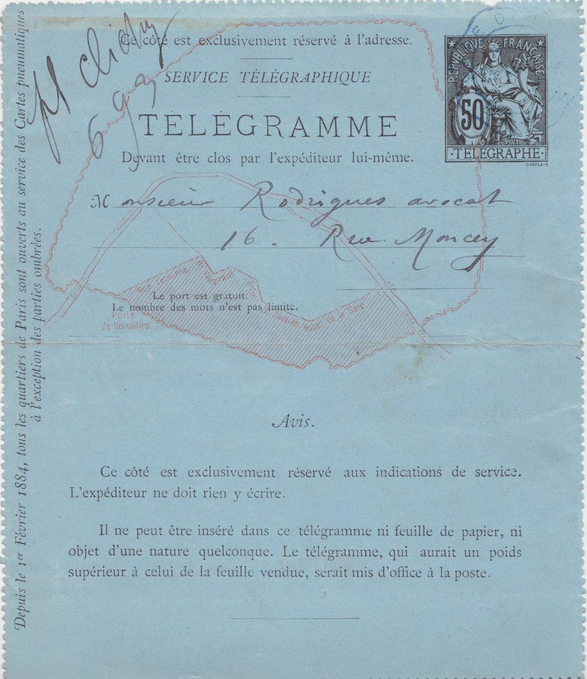 Illustration de la lettre