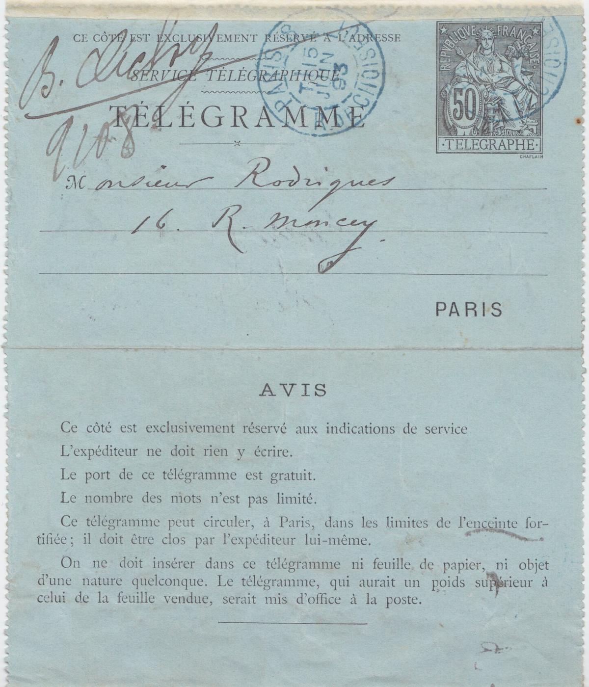 Illustration de la lettre