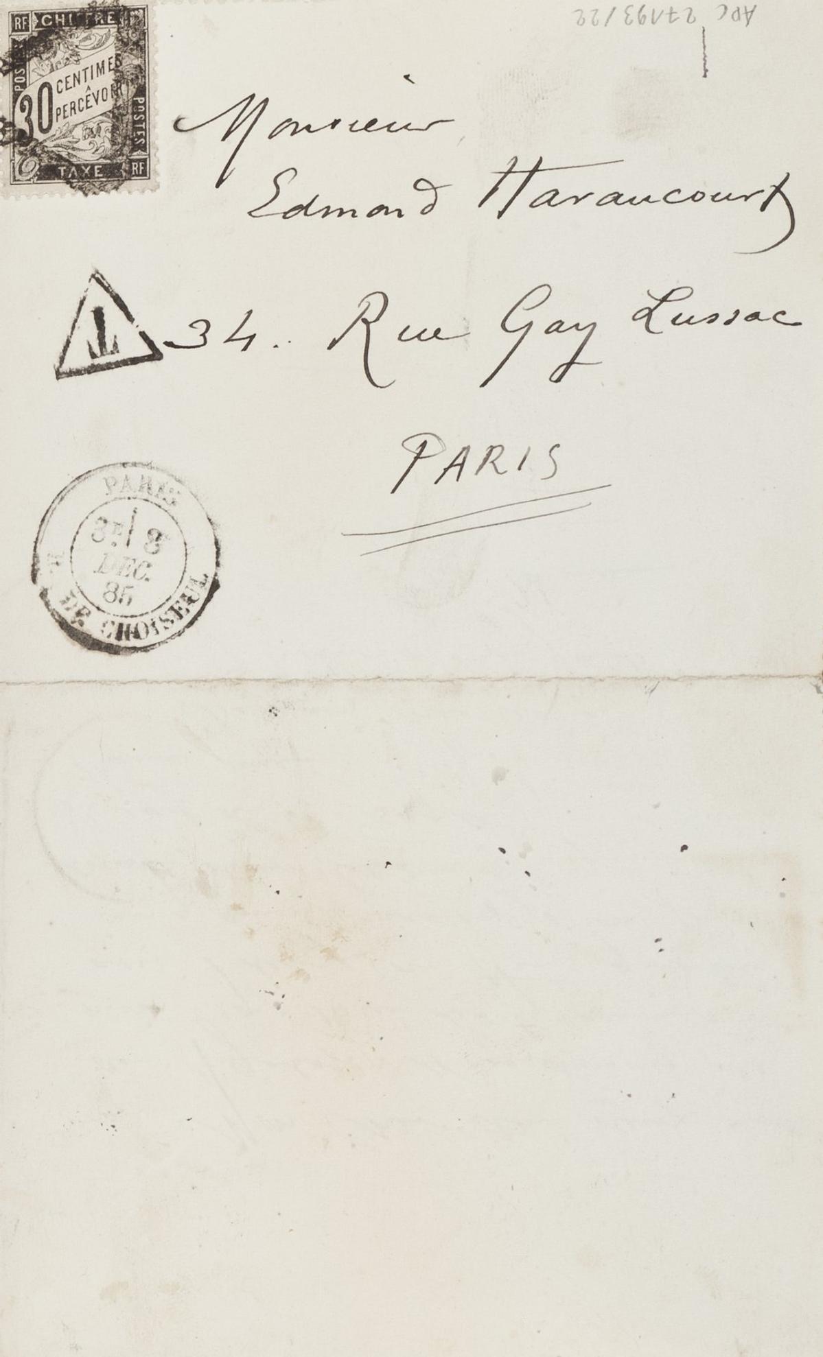 Illustration de la lettre