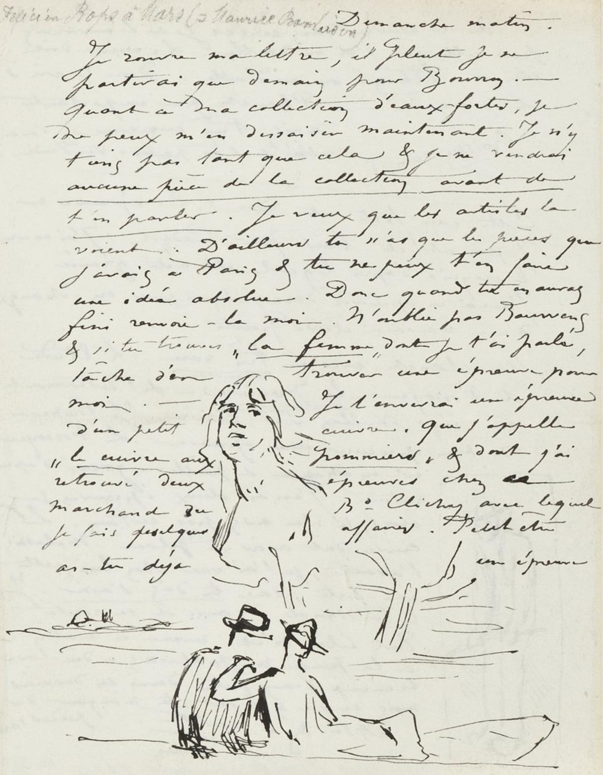 Illustration de la lettre