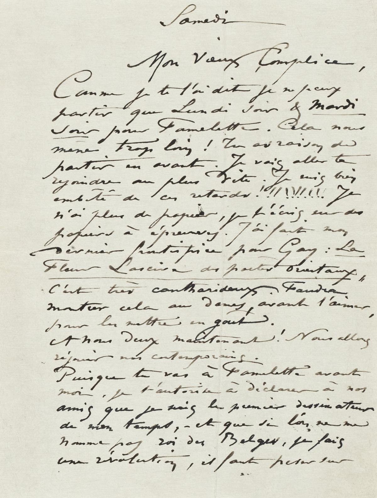 Illustration de la lettre