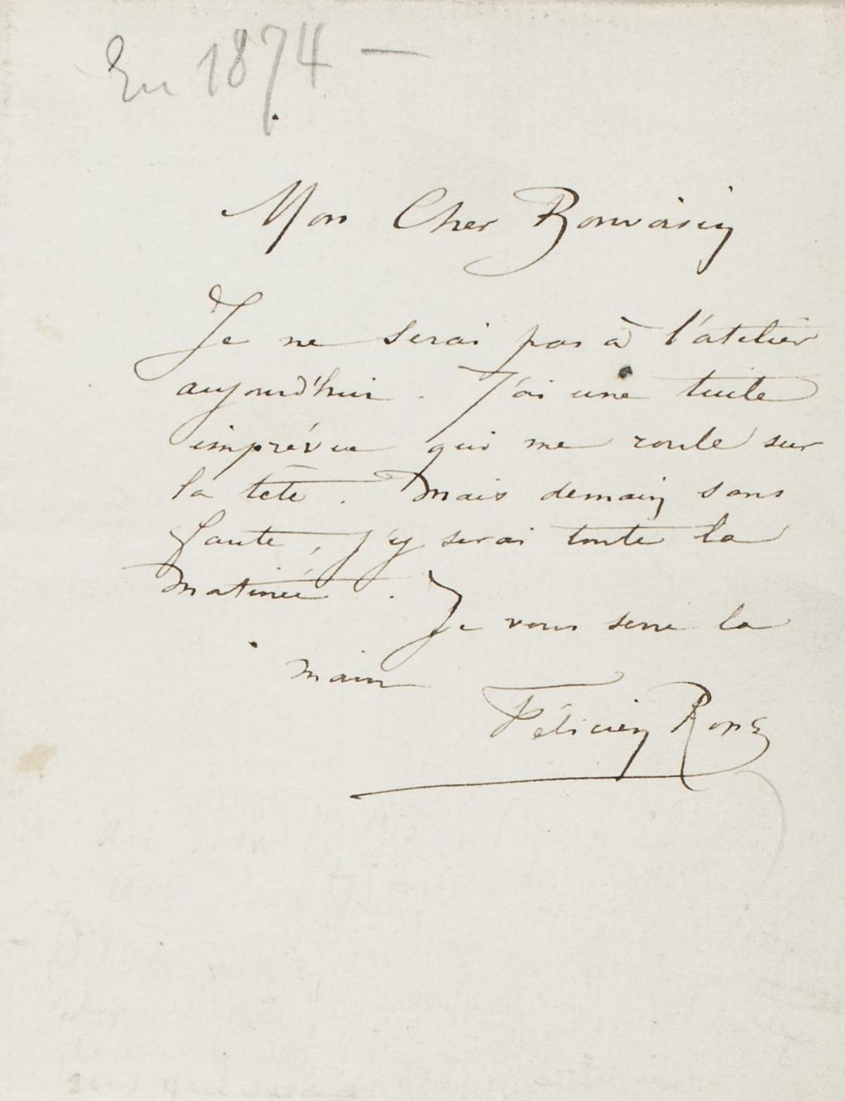 Illustration de la lettre