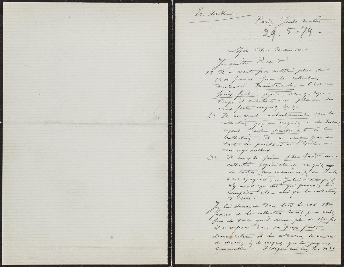 Illustration de la lettre