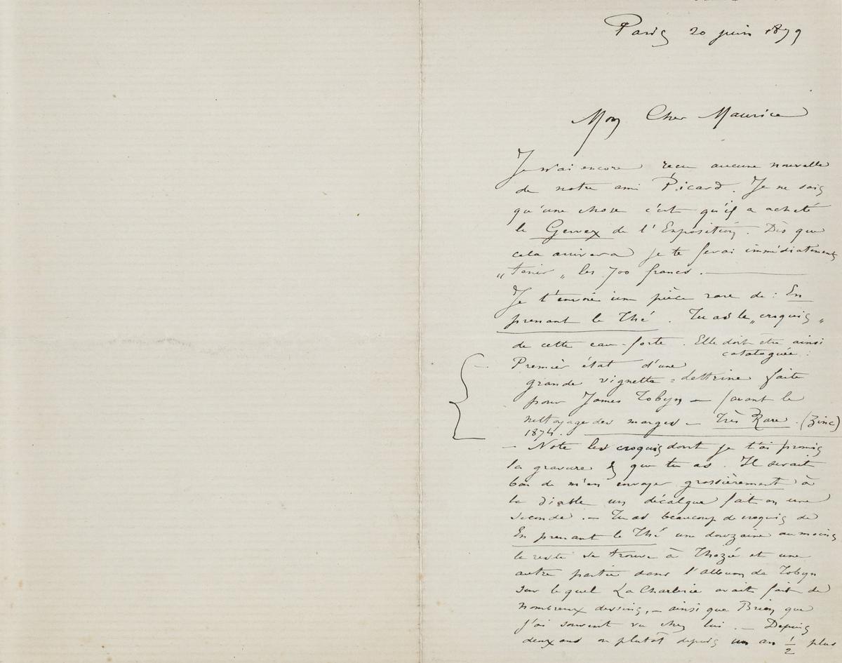 Illustration de la lettre