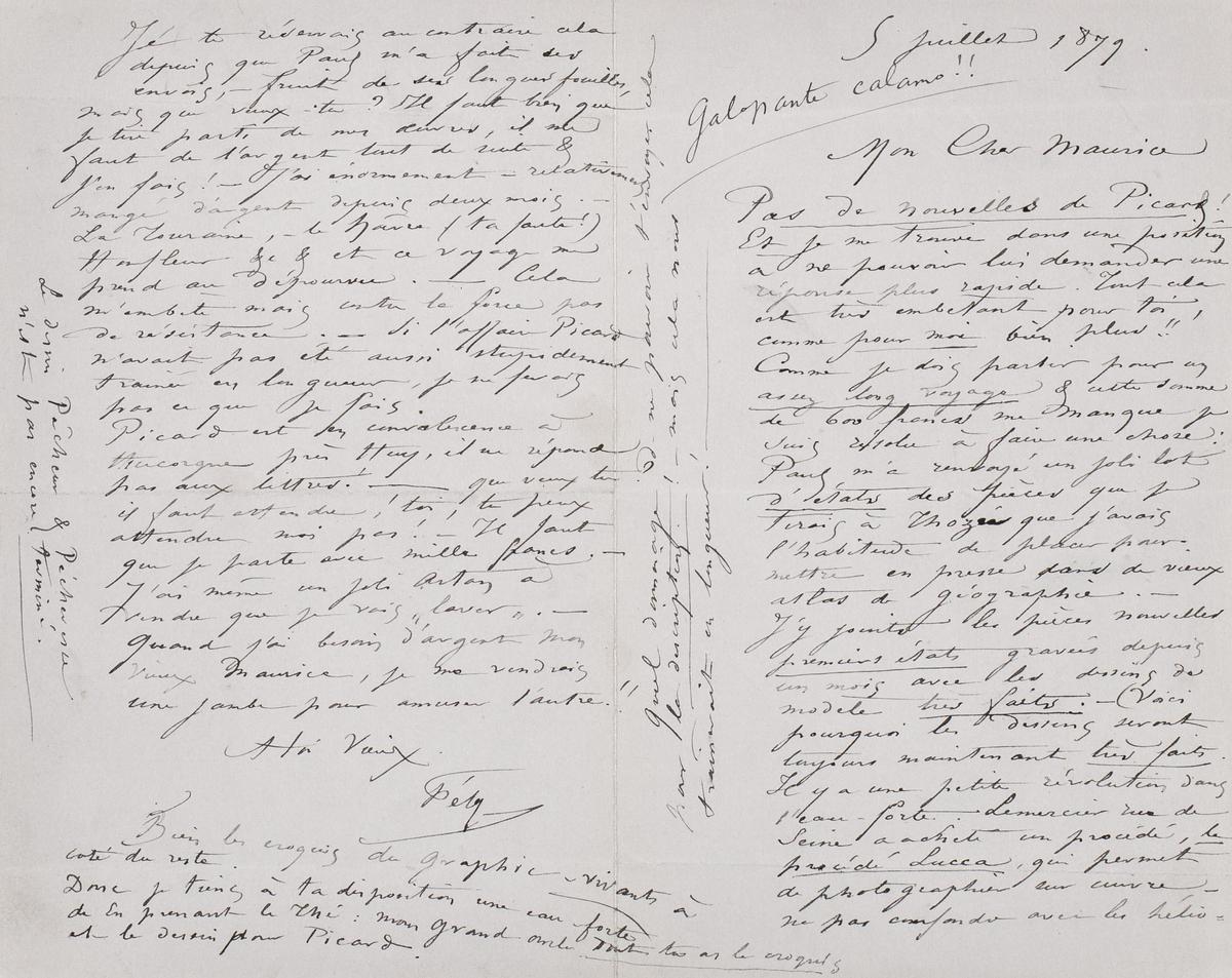 Illustration de la lettre