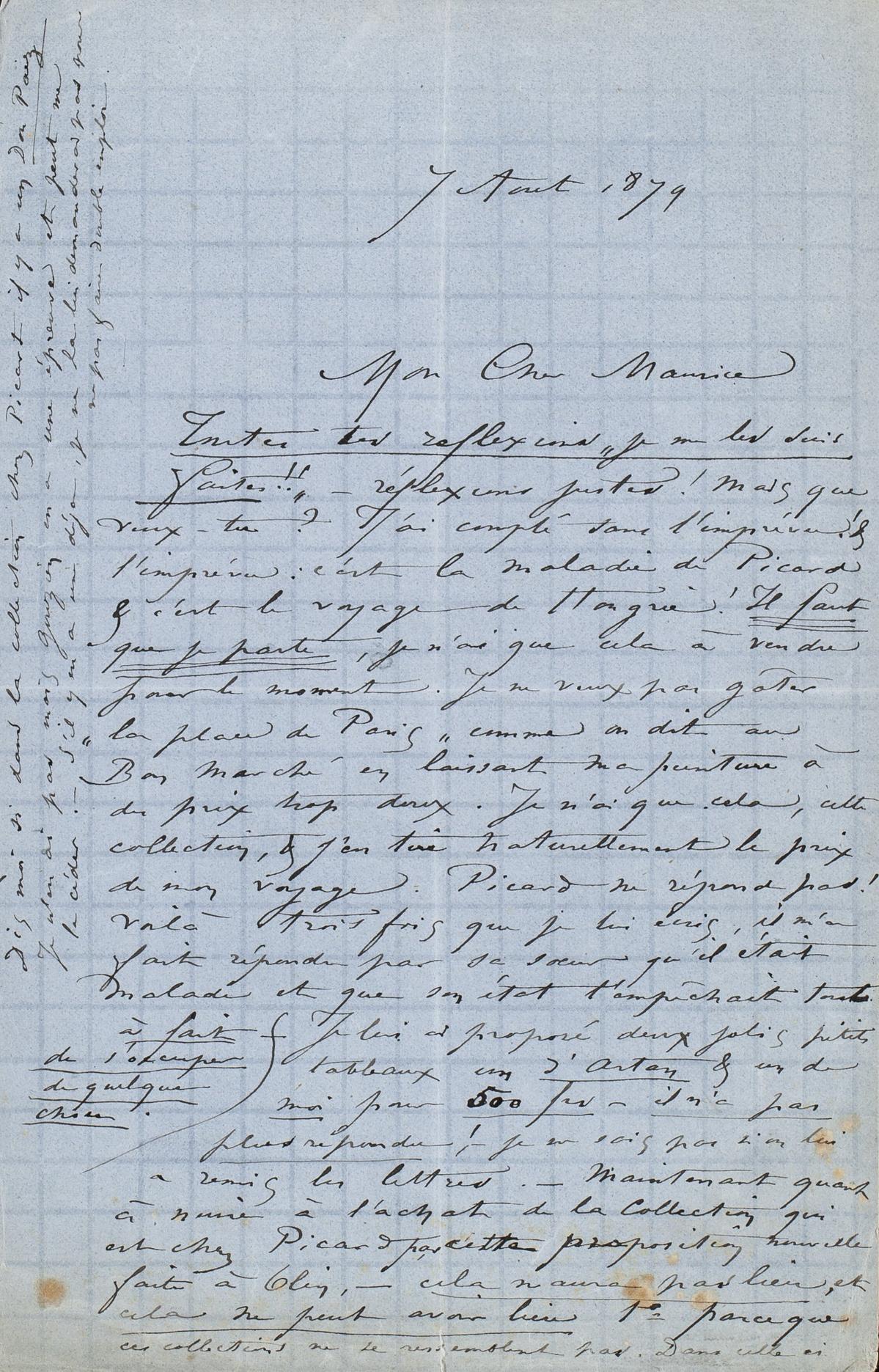 Illustration de la lettre