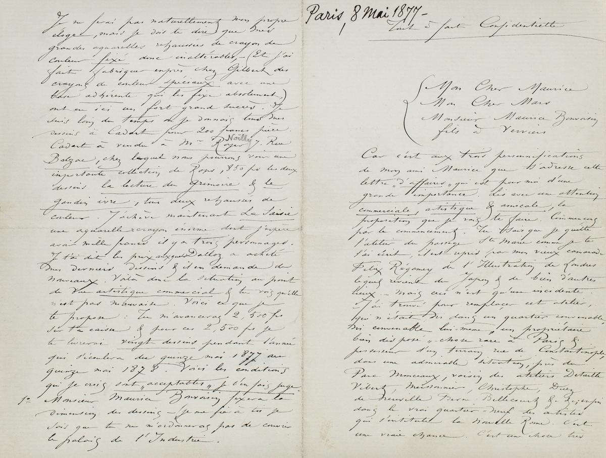 Illustration de la lettre