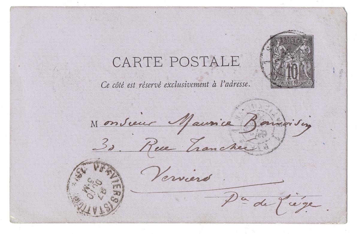 Illustration de la lettre