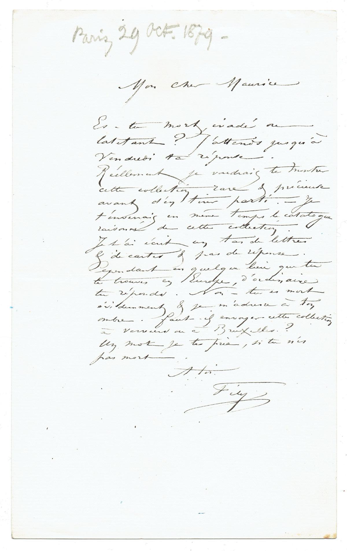 Illustration de la lettre