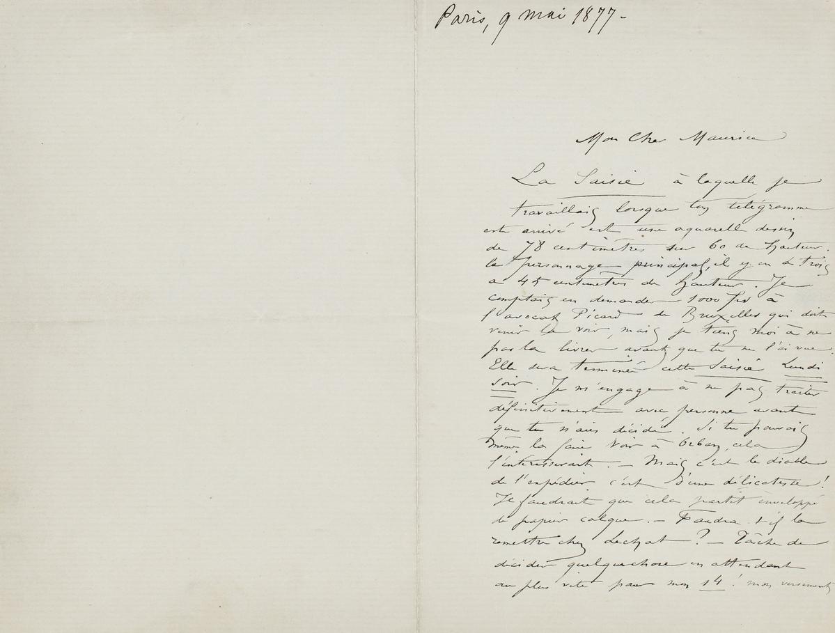 Illustration de la lettre