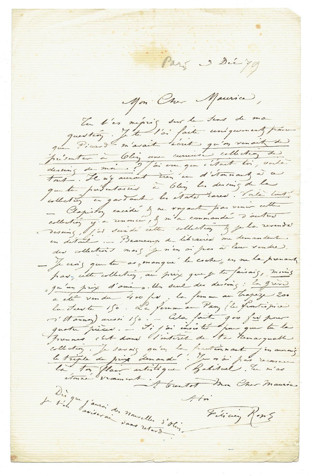 Illustration de la lettre