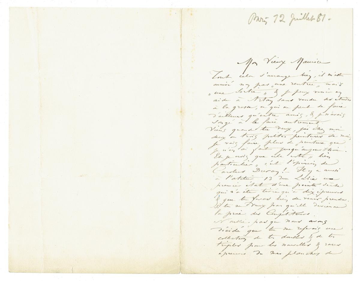 Illustration de la lettre