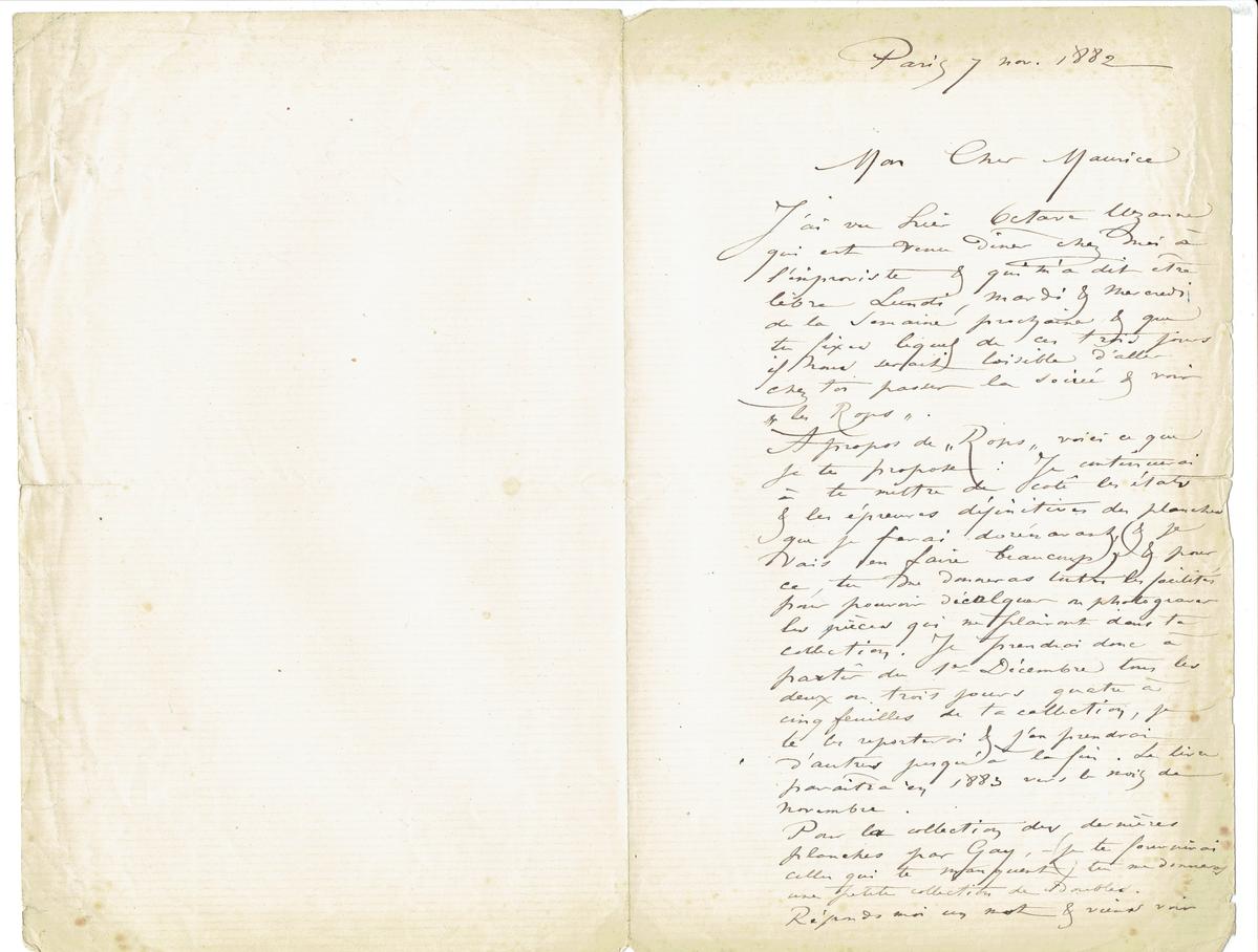 Illustration de la lettre