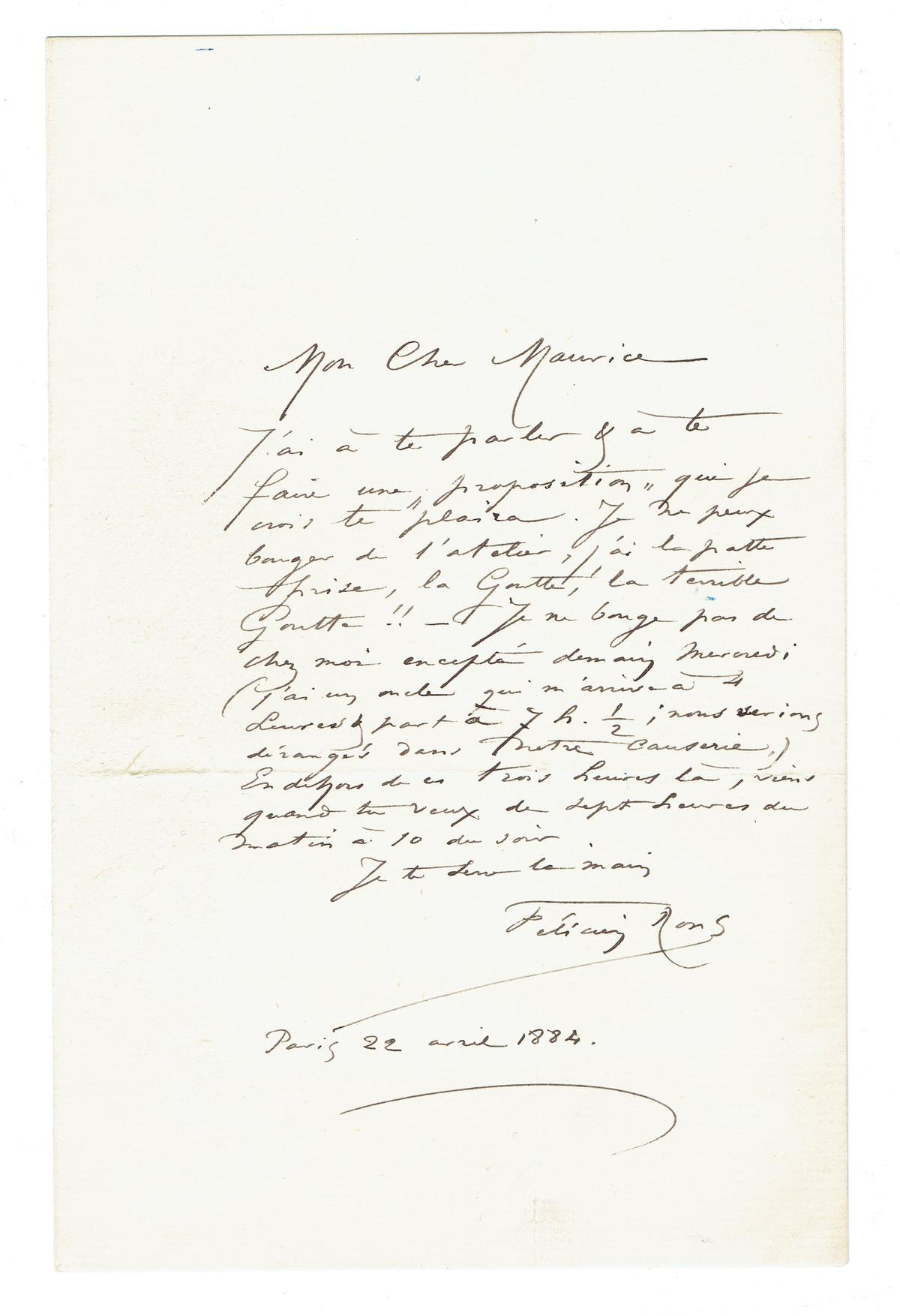 Illustration de la lettre