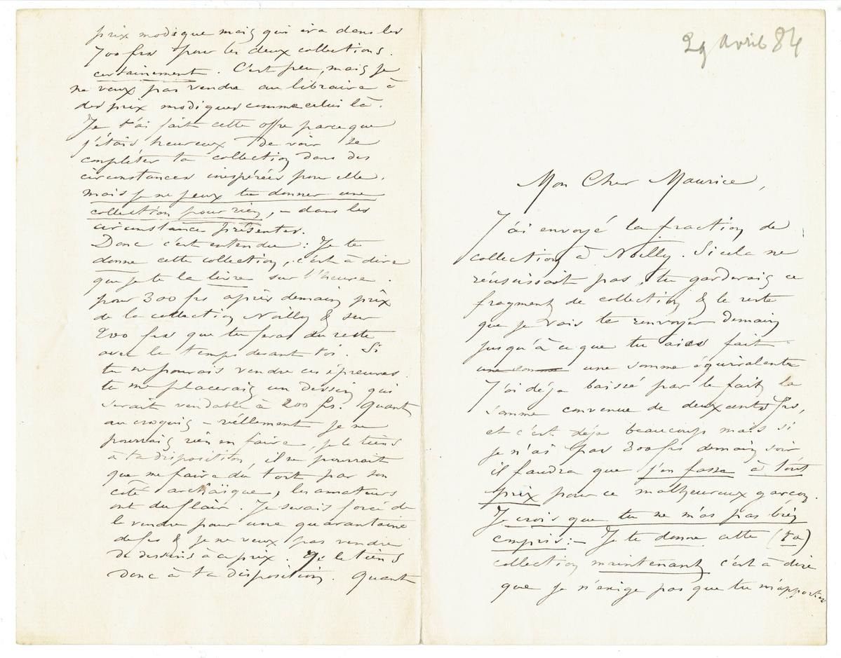 Illustration de la lettre