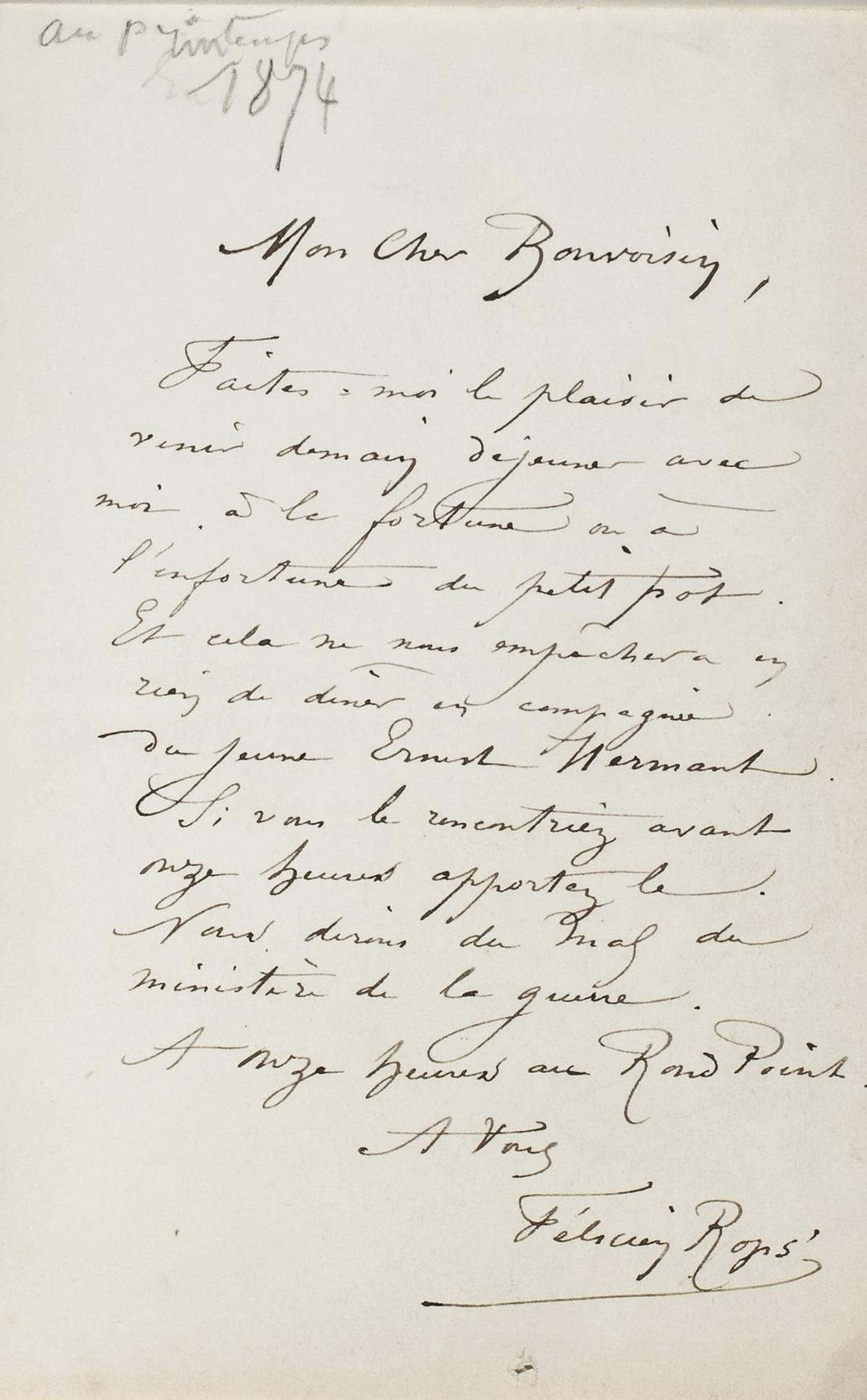 Illustration de la lettre