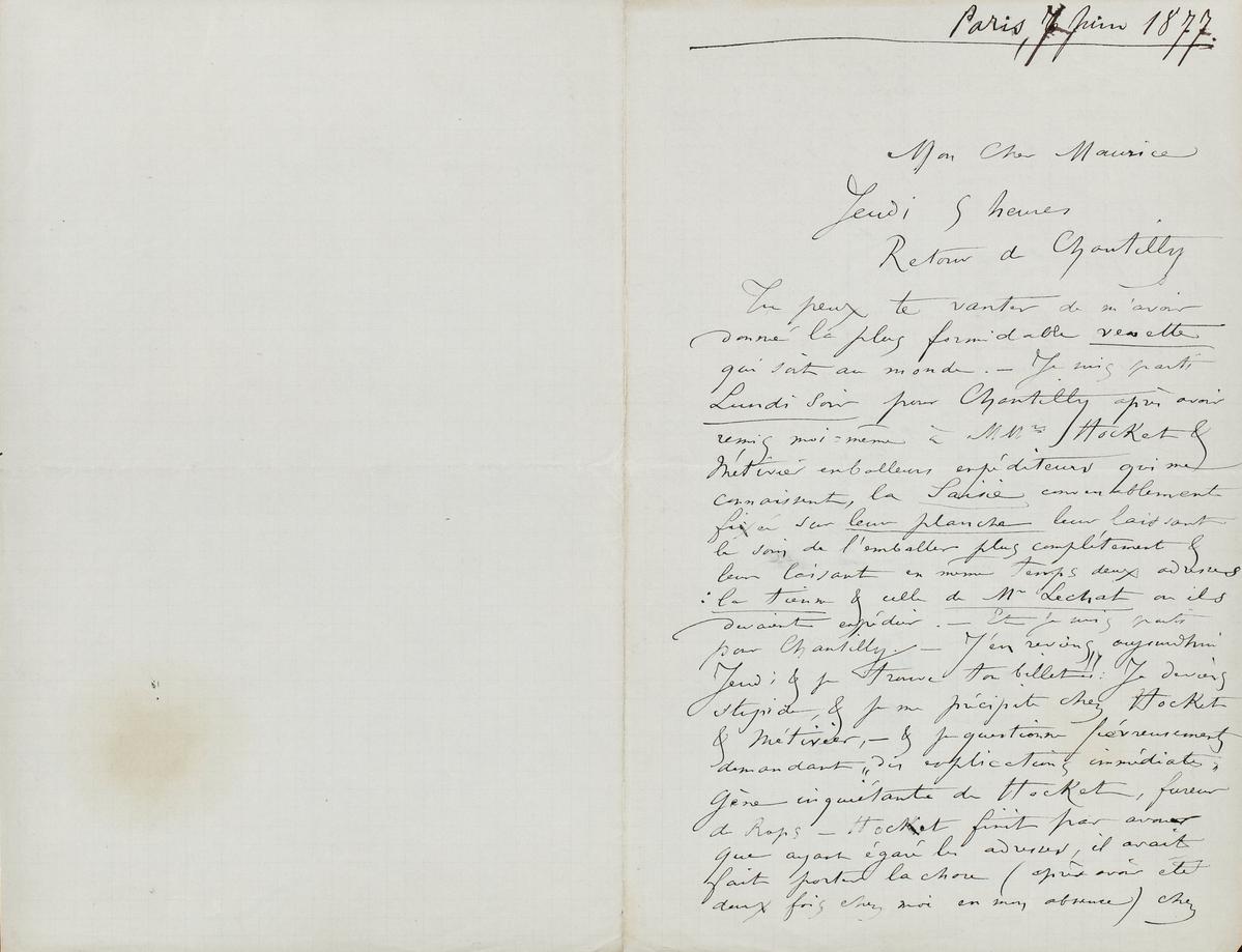 Illustration de la lettre