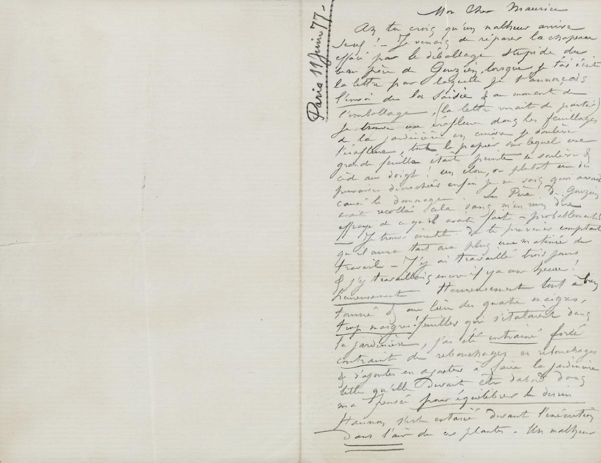 Illustration de la lettre