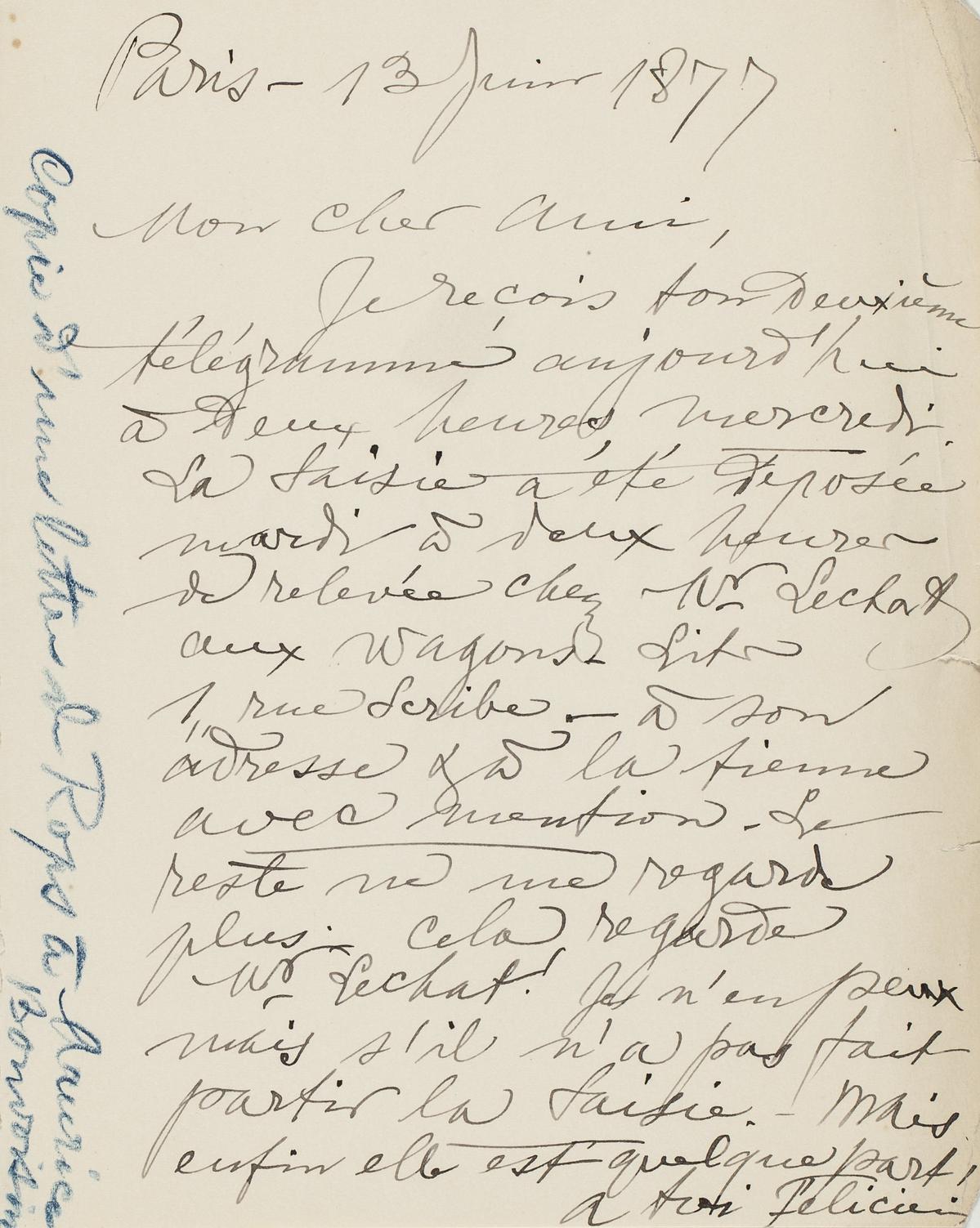 Illustration de la lettre