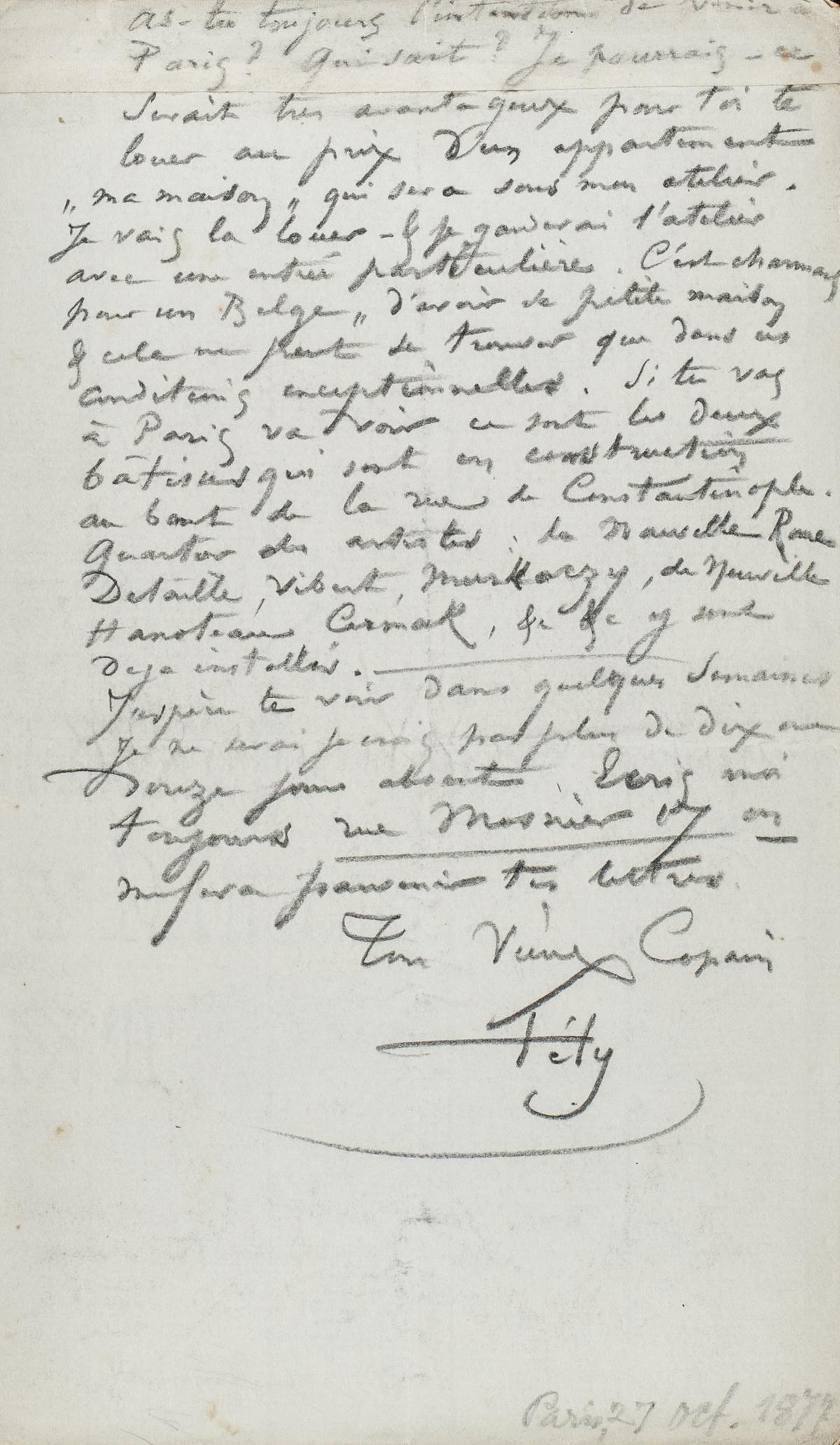 Illustration de la lettre