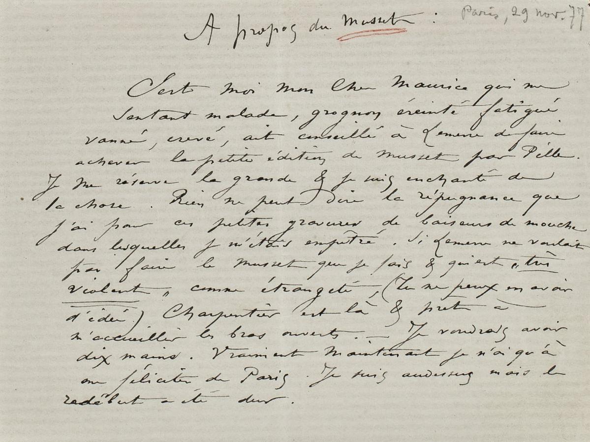 Illustration de la lettre