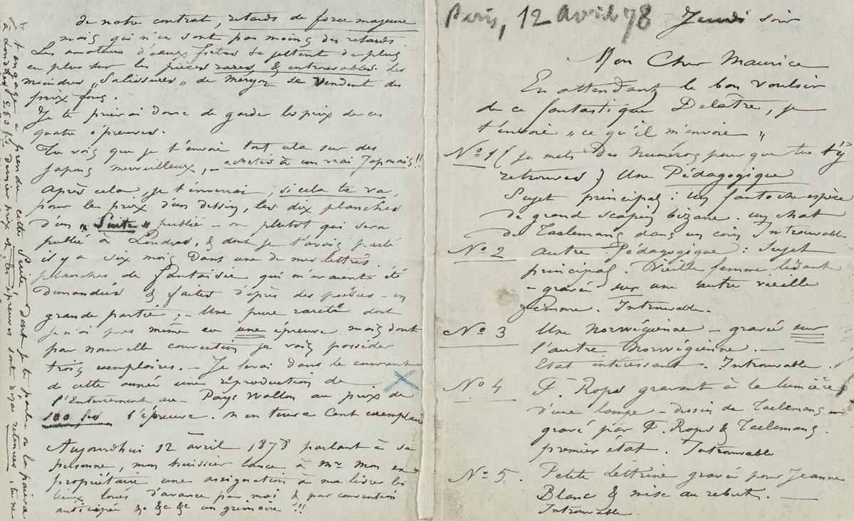 Illustration de la lettre