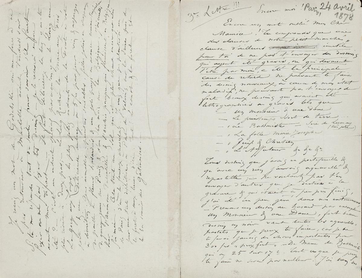 Illustration de la lettre