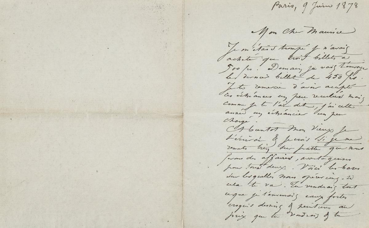 Illustration de la lettre