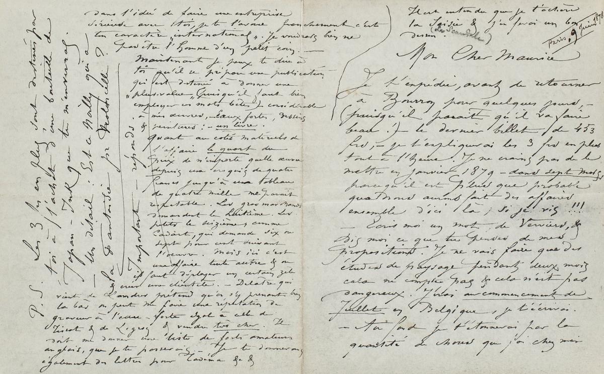 Illustration de la lettre