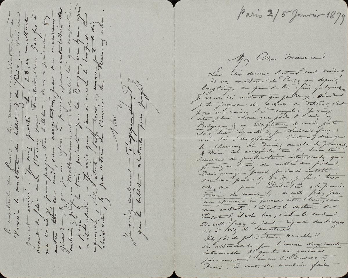 Illustration de la lettre