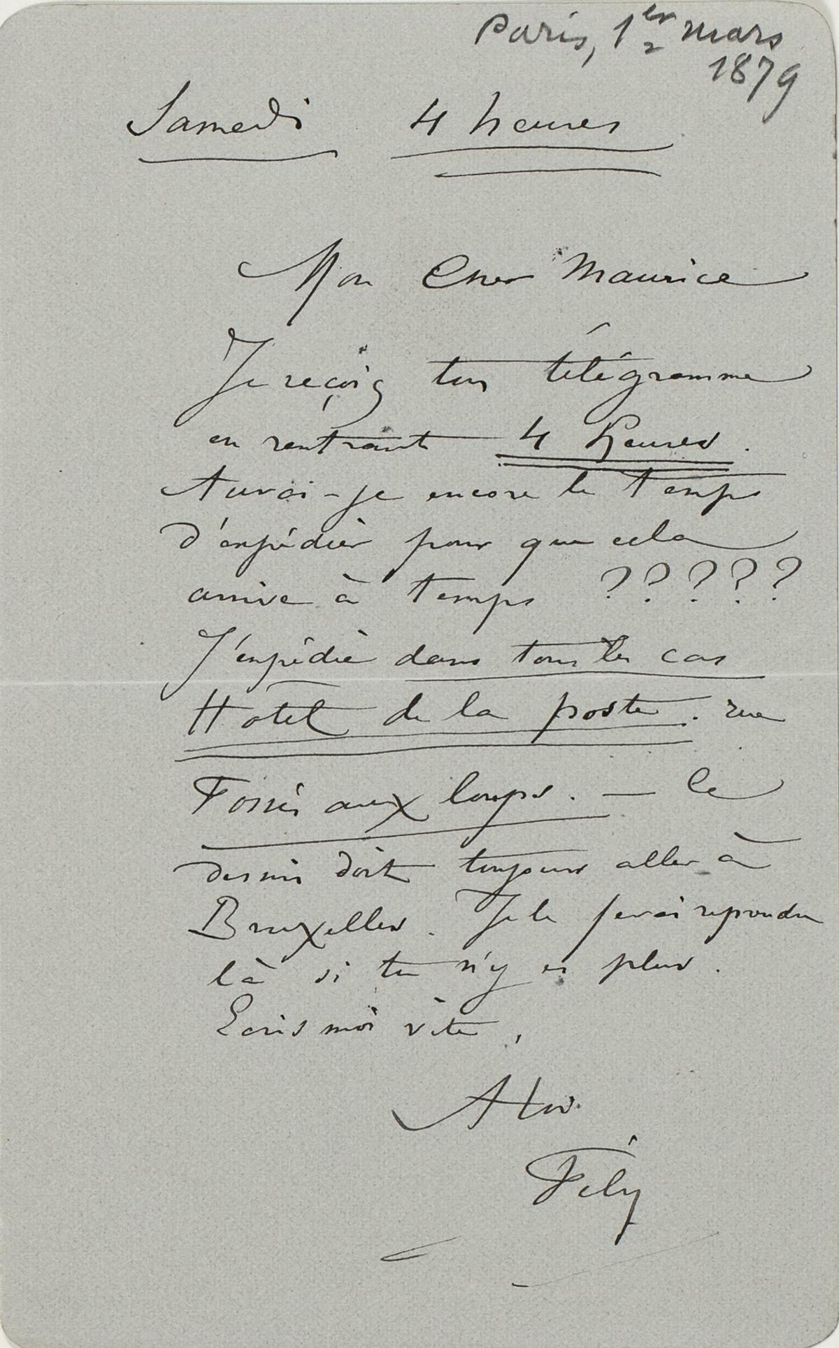 Illustration de la lettre