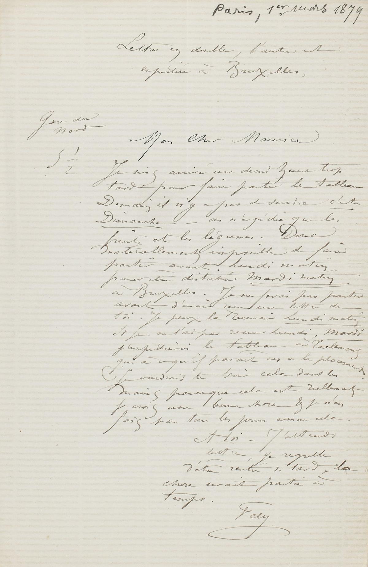 Illustration de la lettre