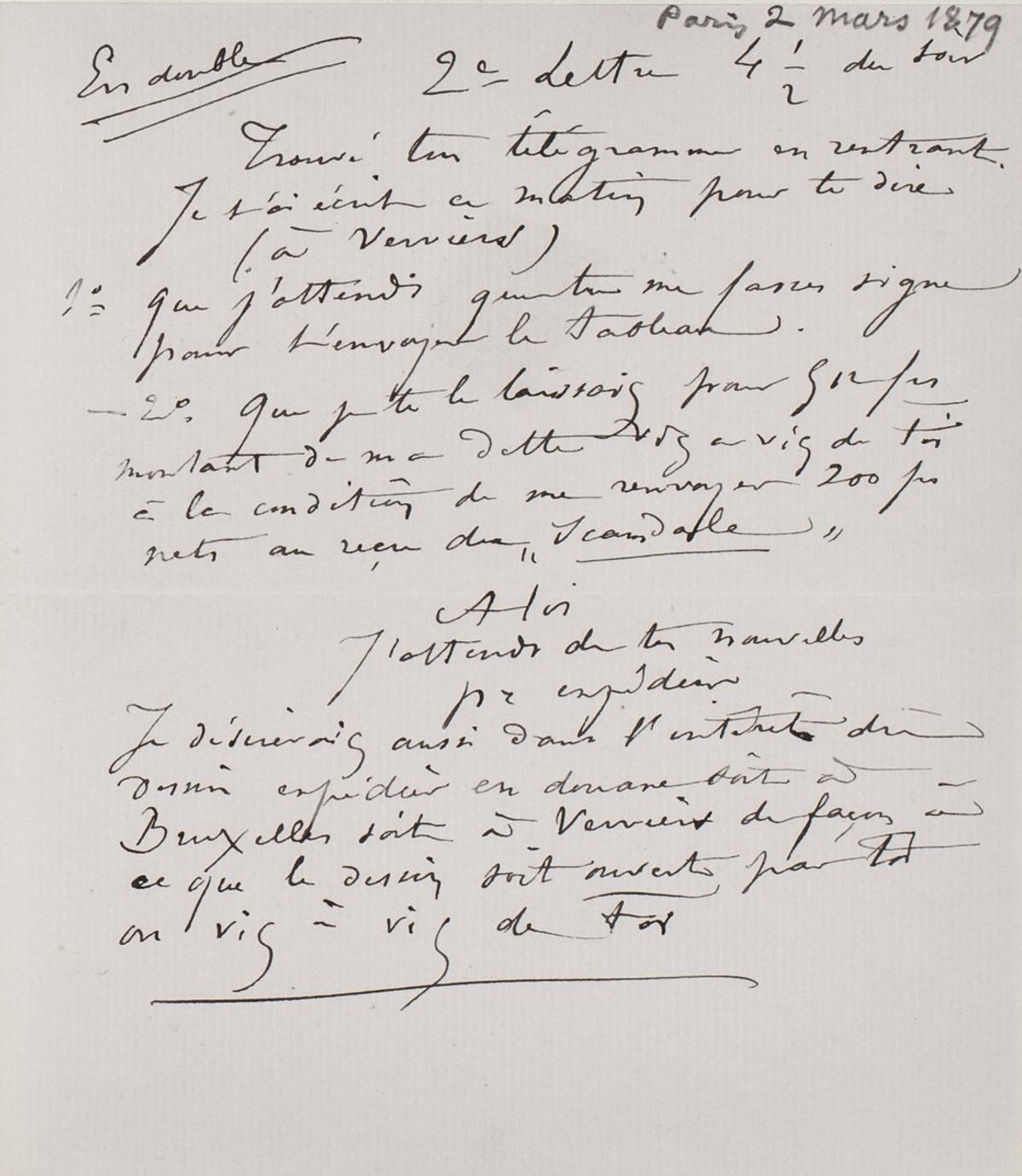 Illustration de la lettre