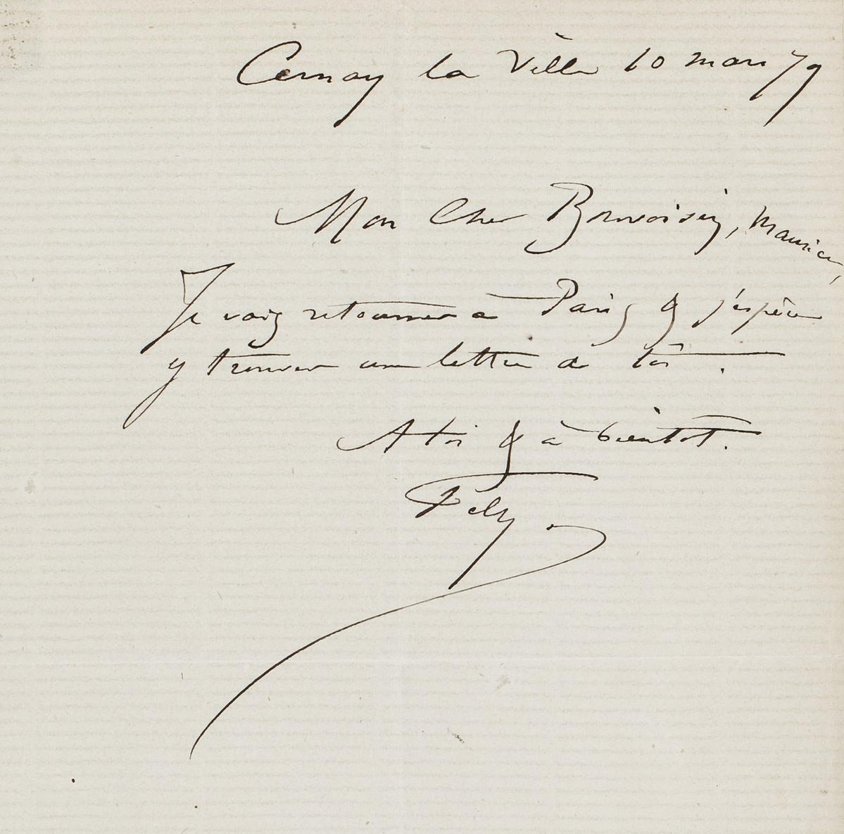 Illustration de la lettre