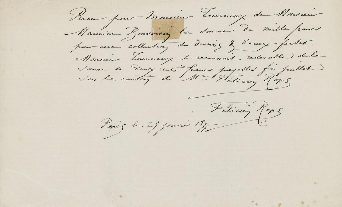 Illustration de la lettre