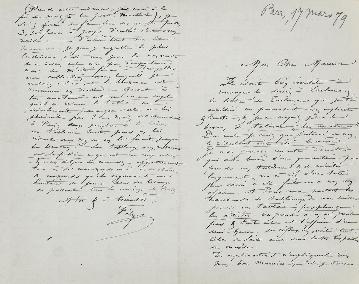 Illustration de la lettre