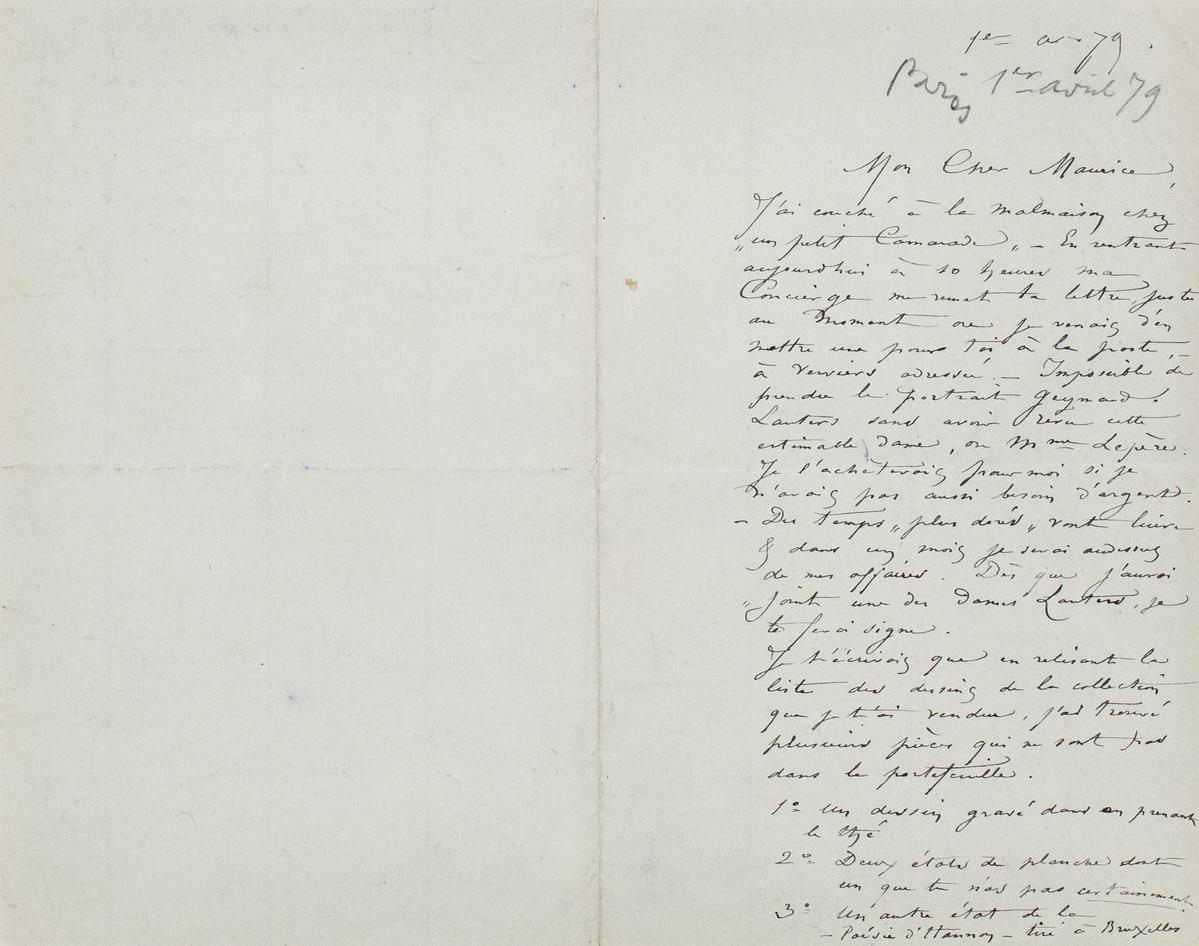 Illustration de la lettre